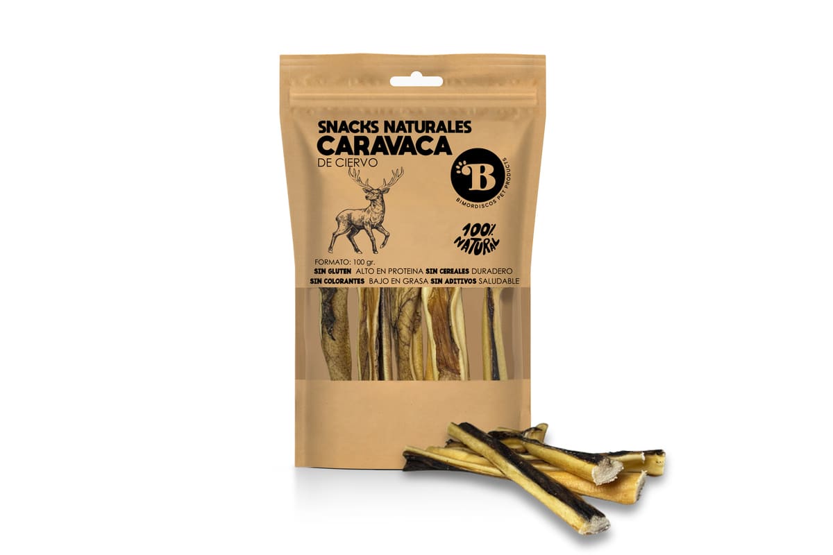 BIMORDISCOS Caravaca de Ciervo para Perros – 100g