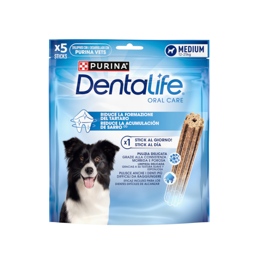 10 barritas Dentalife Snacks Dentales para perros medianos ¡Pack Ahorro!