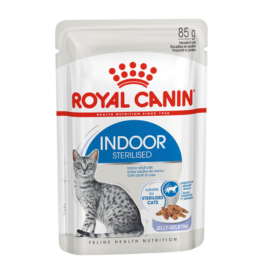 Royal Canin Indoor Sterilised sobre en gelatina para gatos, , large image number null