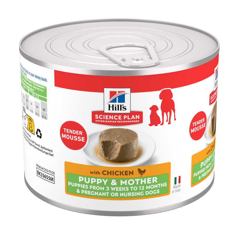 Hill’s Science Plan Puppy&Mother Mousse de Pollo lata para perros