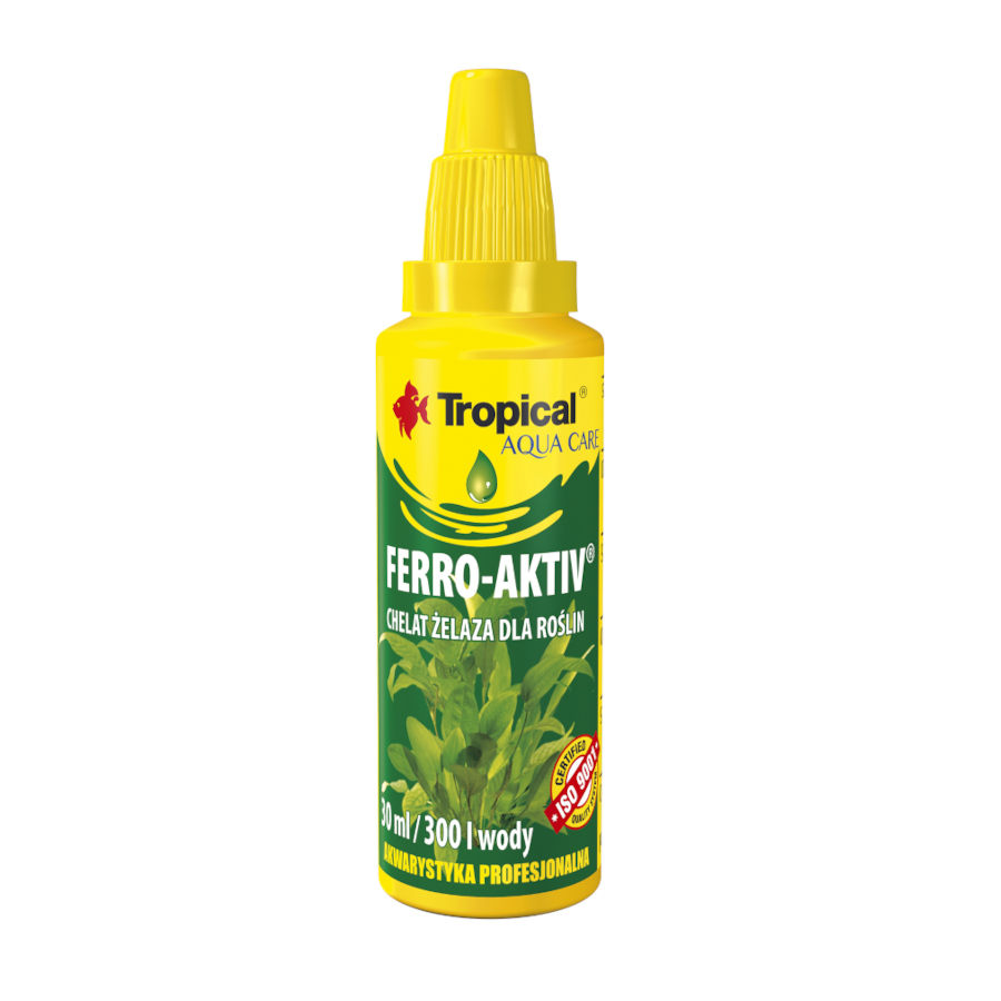 30 ml Tropical Ferro Aktiv quelato de hierro para plantas acuáticas