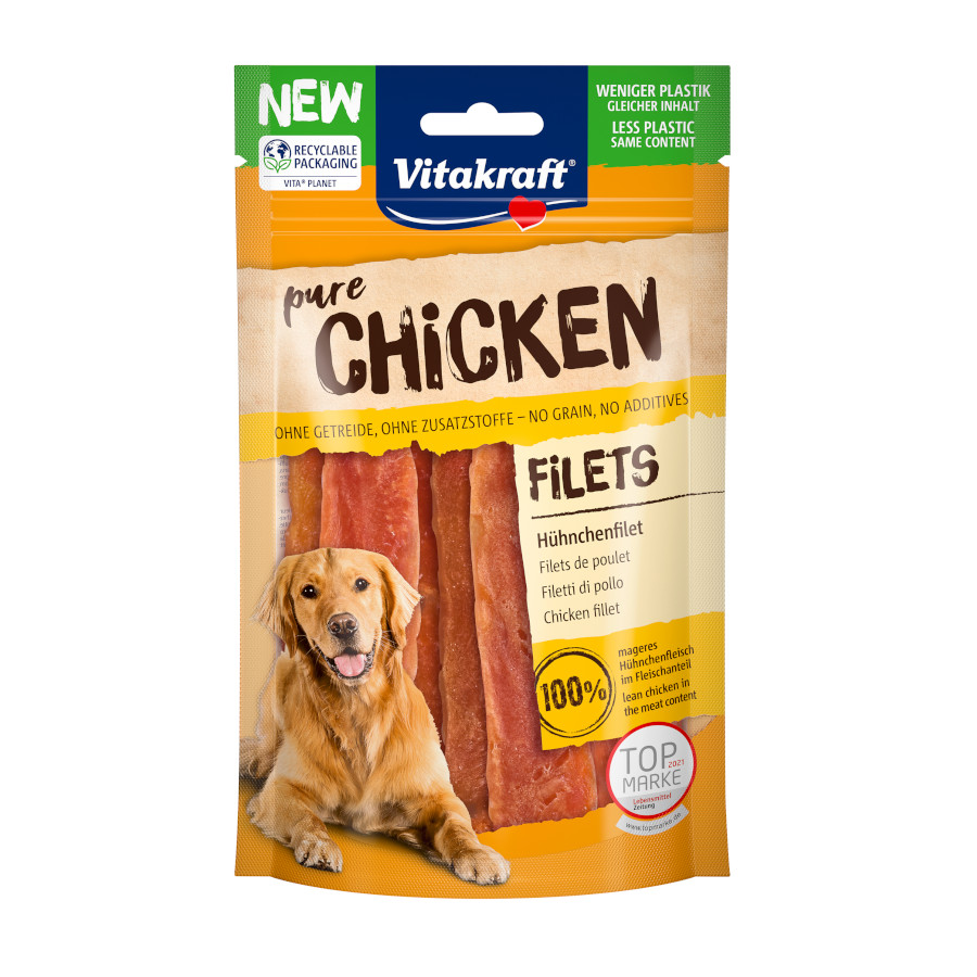 80 g Vitakraft Tiras de Pollo para perros