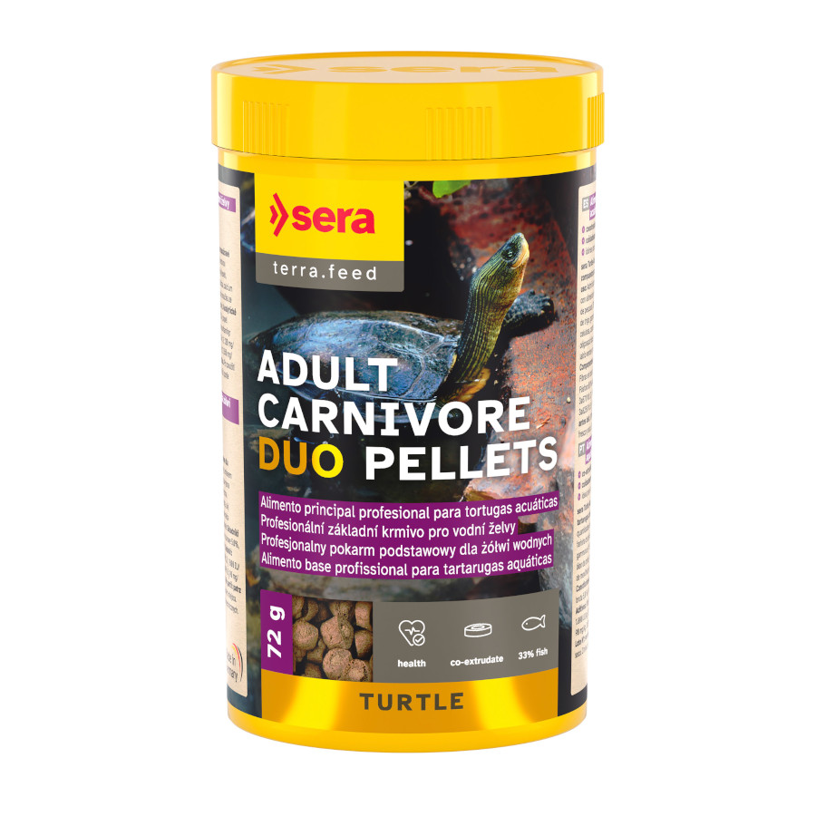 Sera Carnivor Professional Comida para tortugas de agua