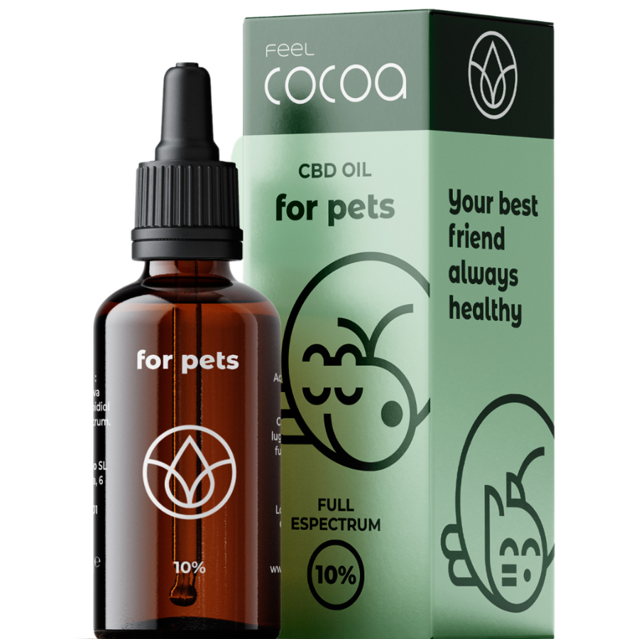 Feel Cocoa Aceite CBD 10% Perros y Gatos | 10 ml
