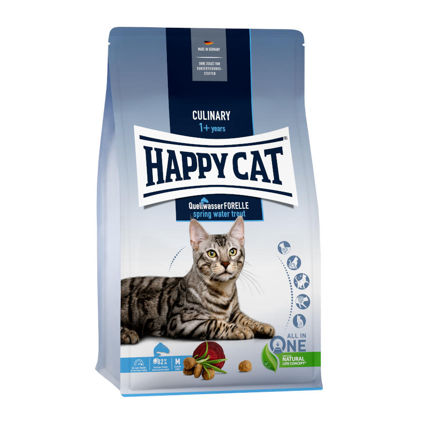 Happy Cat Adult Culinary Trucha pienso , , large image number null