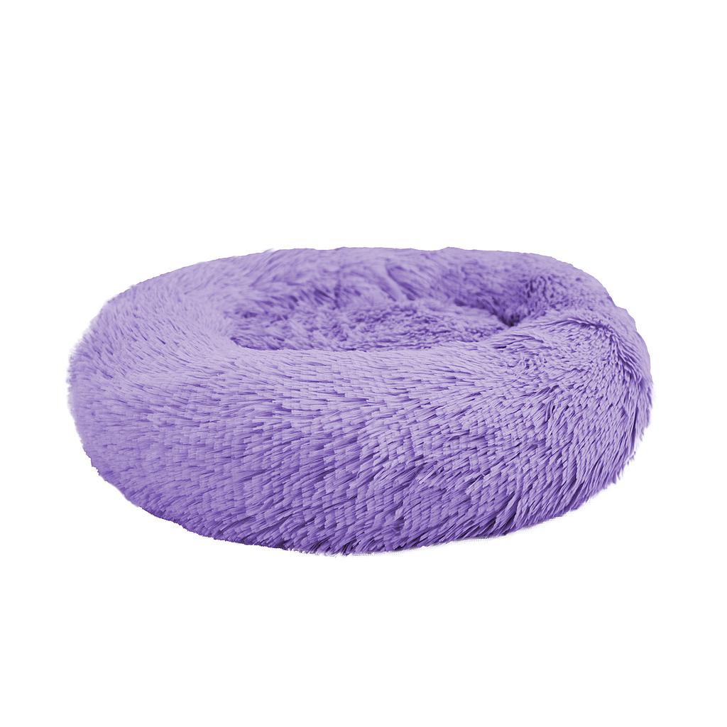 YAGU DESCANSO CUNA DONUT ANTIESTRES LILA (T-2  65 x 65 x 15 CM)