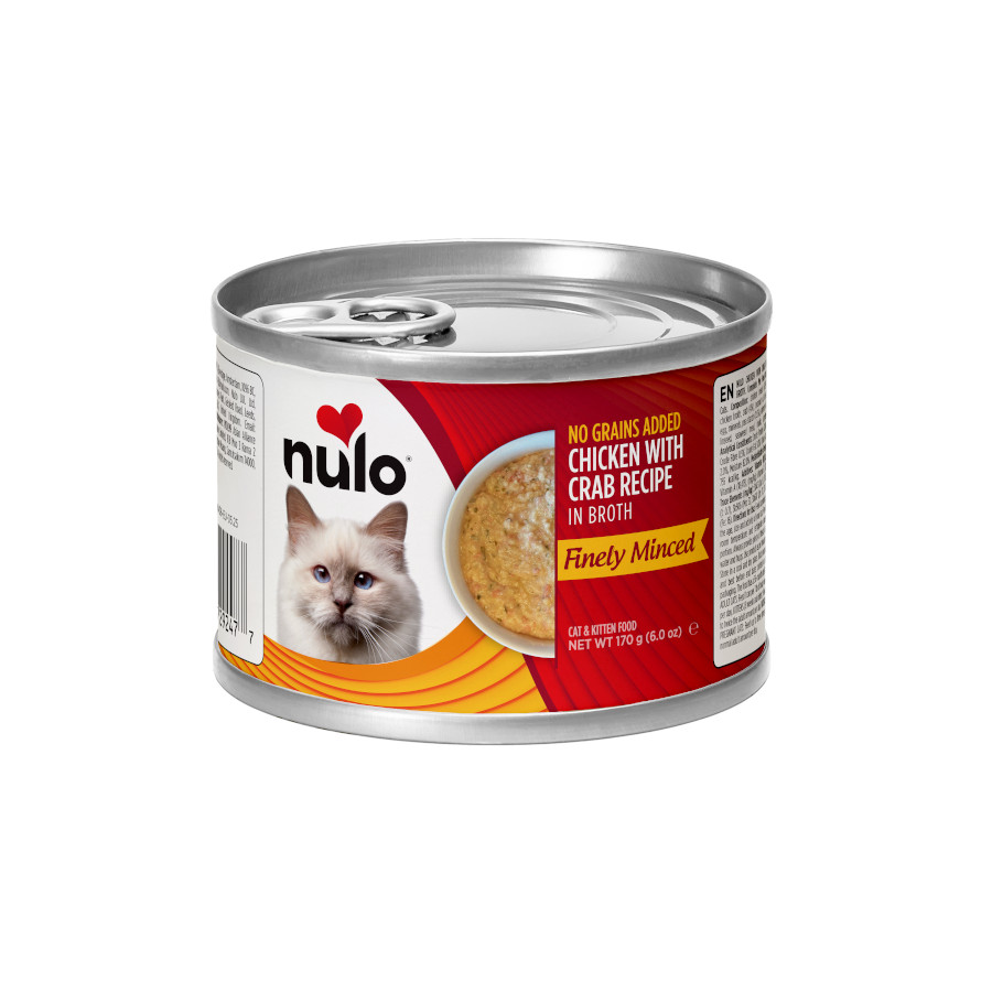 170 g Nulo Pollo con Cangrejo Lata para gatos