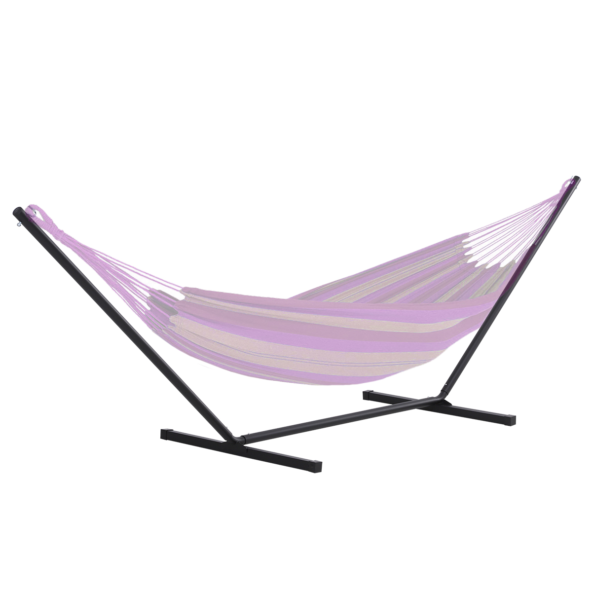 Outsunny Soporte para Hamaca de Metal Estructura para Hamaca