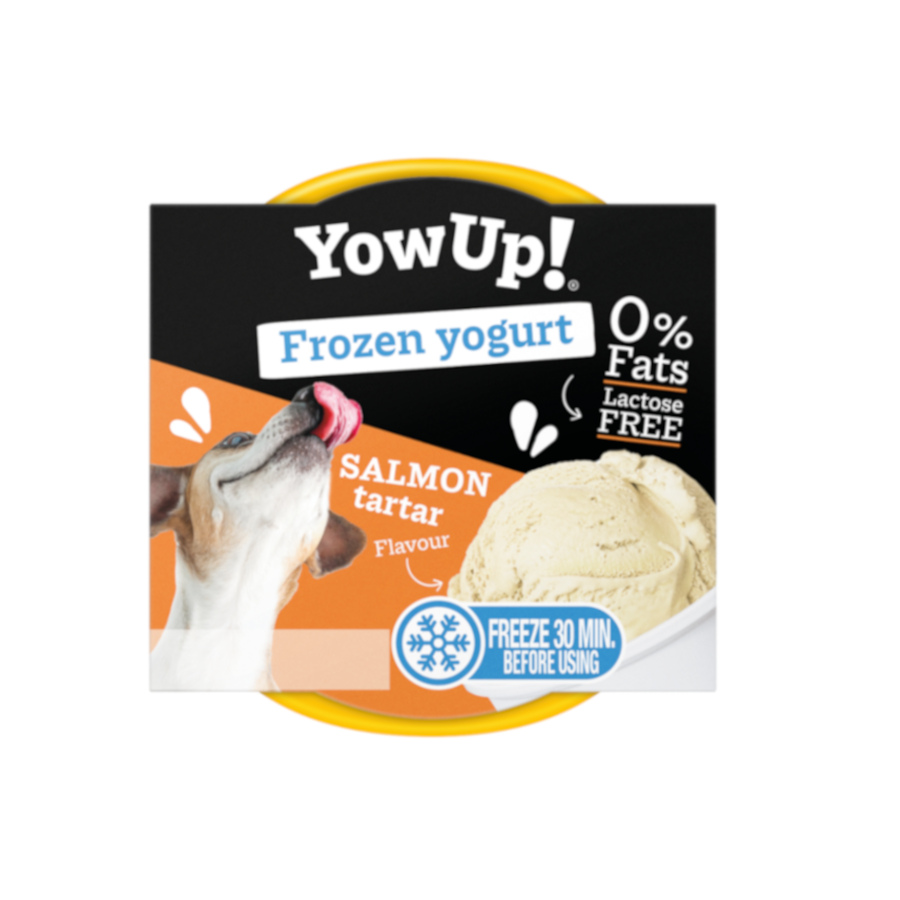 110 g YowUp! Yogur Helado Natural Tartar De Salmón Para Perros