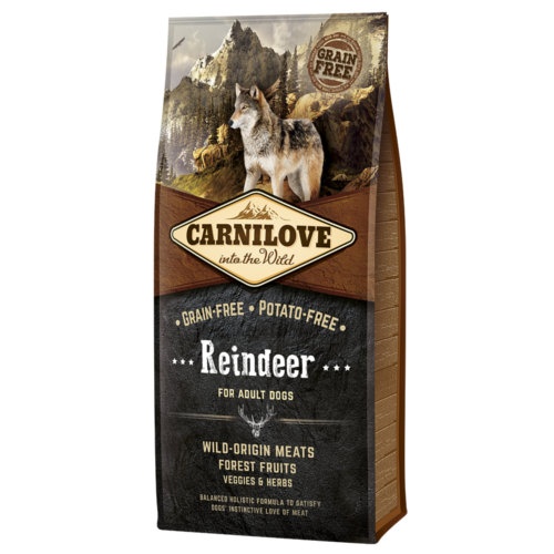 Carnilove Reindeer pienso para perros sin cereales image number null