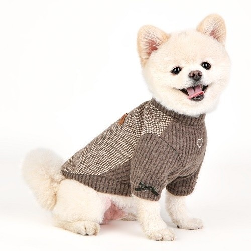 Puppia Jersey mira color Marrón