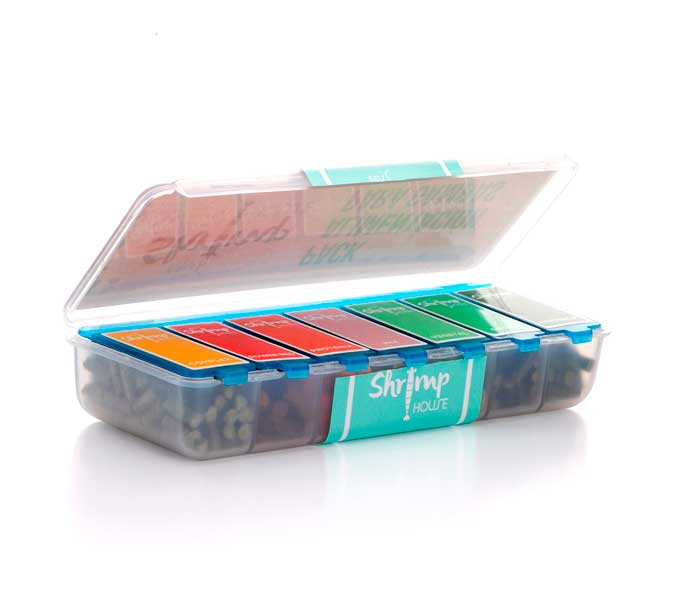 Estuche comida para gambas
