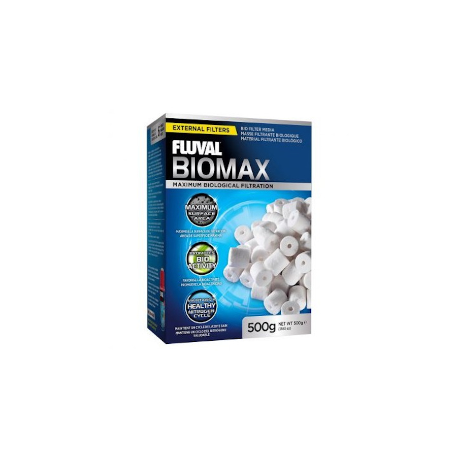 0.56 KG Fluval BioMax Canutillos para filtro de acuarios