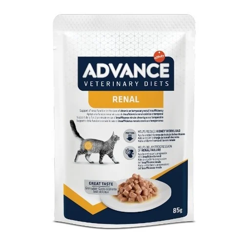 Advance Renal Pollo y Cerdo sobre para gatos