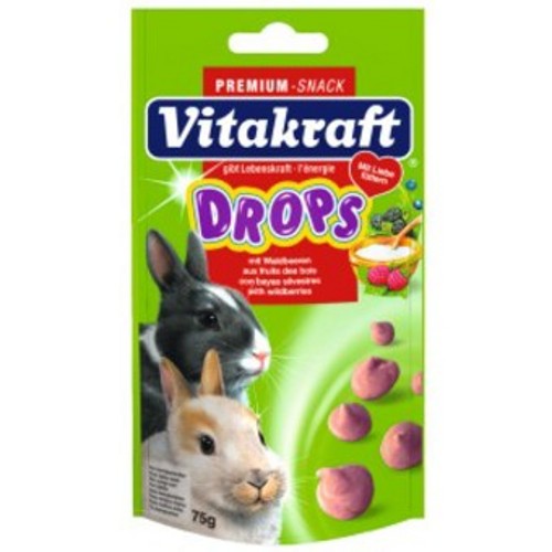 Drops con frutas del bosque para conejos enanos Vitakraft