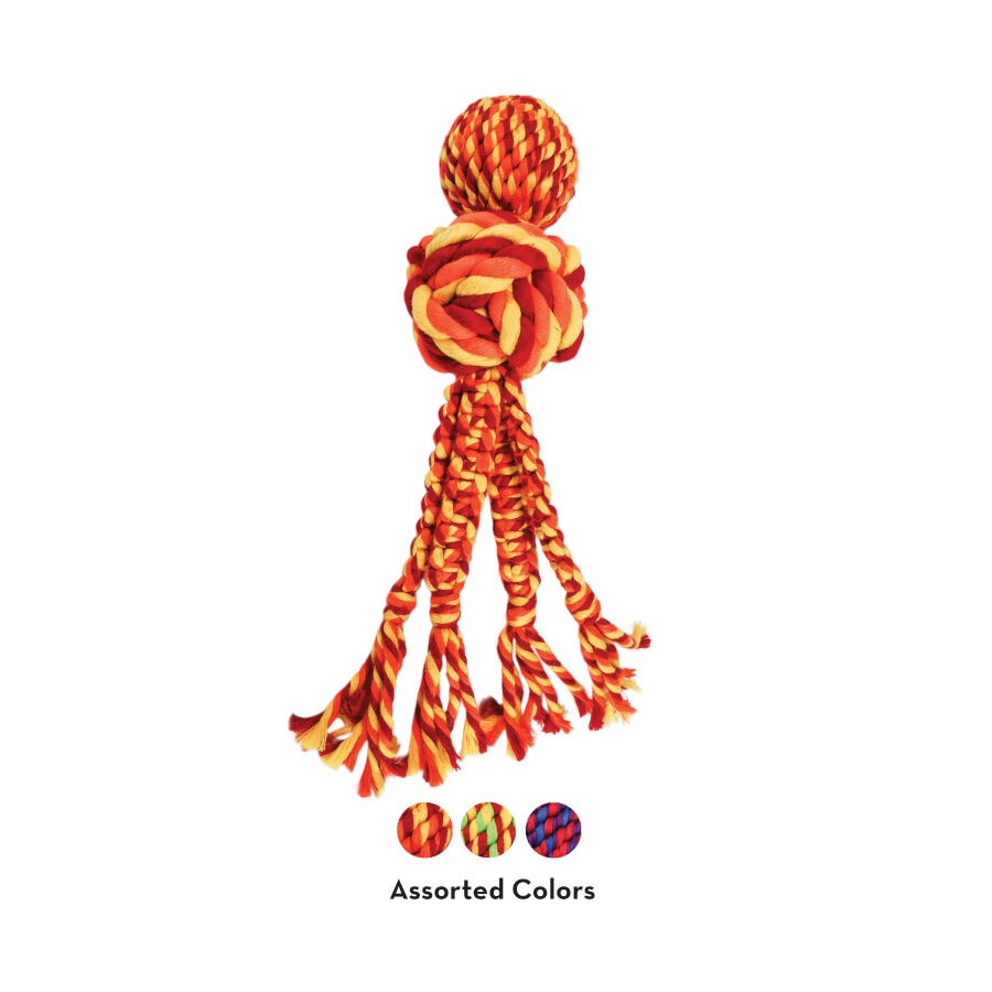 Kong Wubba Weaves Cuerda para perros