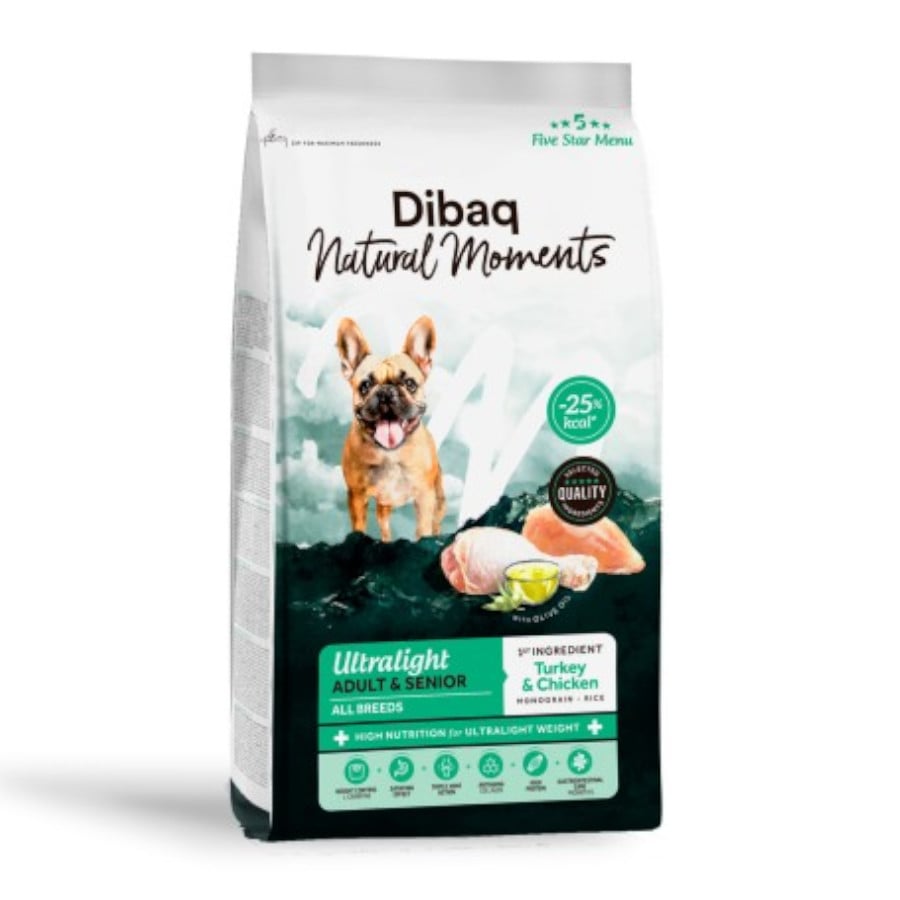 Imagen de Dibaq Natural Moments Pienso Ultralight para perro