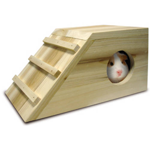 Casa de madera para roedores Cavia Cabana