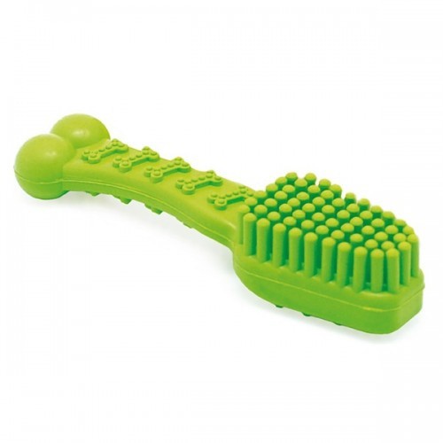 Cepillo de dientes de goma para perros color Verde, , large image number null