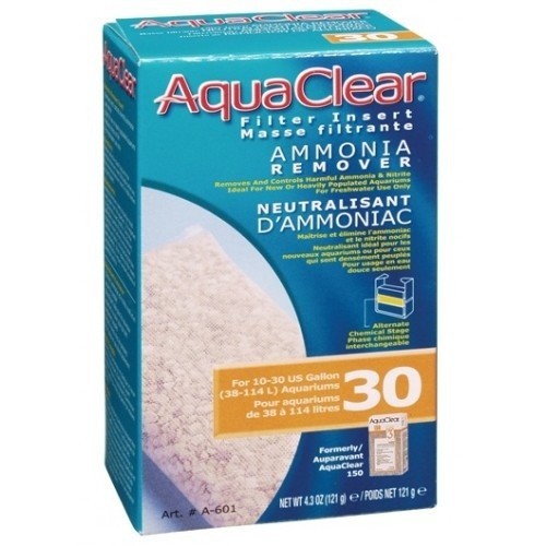 Fluval Eliminador de amonio AquaClear Zeolita 30