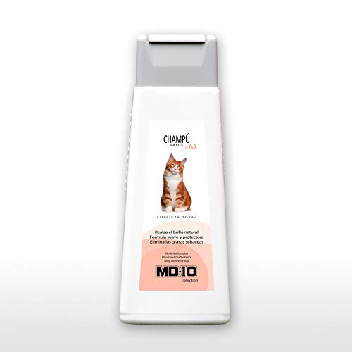 Champú para Gatos Limpieza Total – 300 ml – MD10 Collection