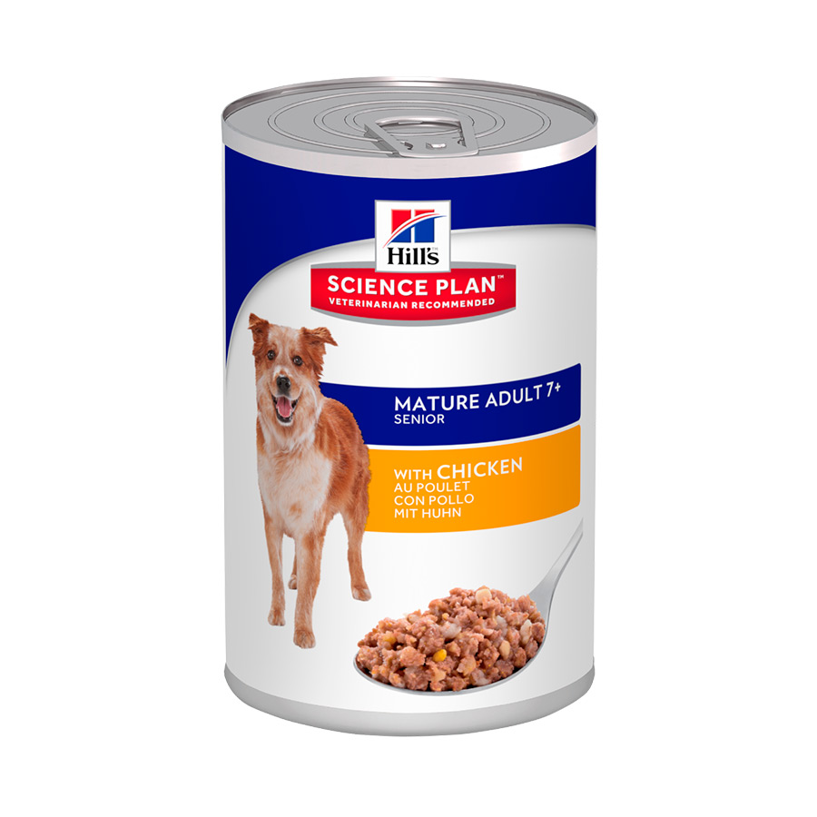 Hill's Mature Adult Science Plan Pollo lata para perros, , large image number null