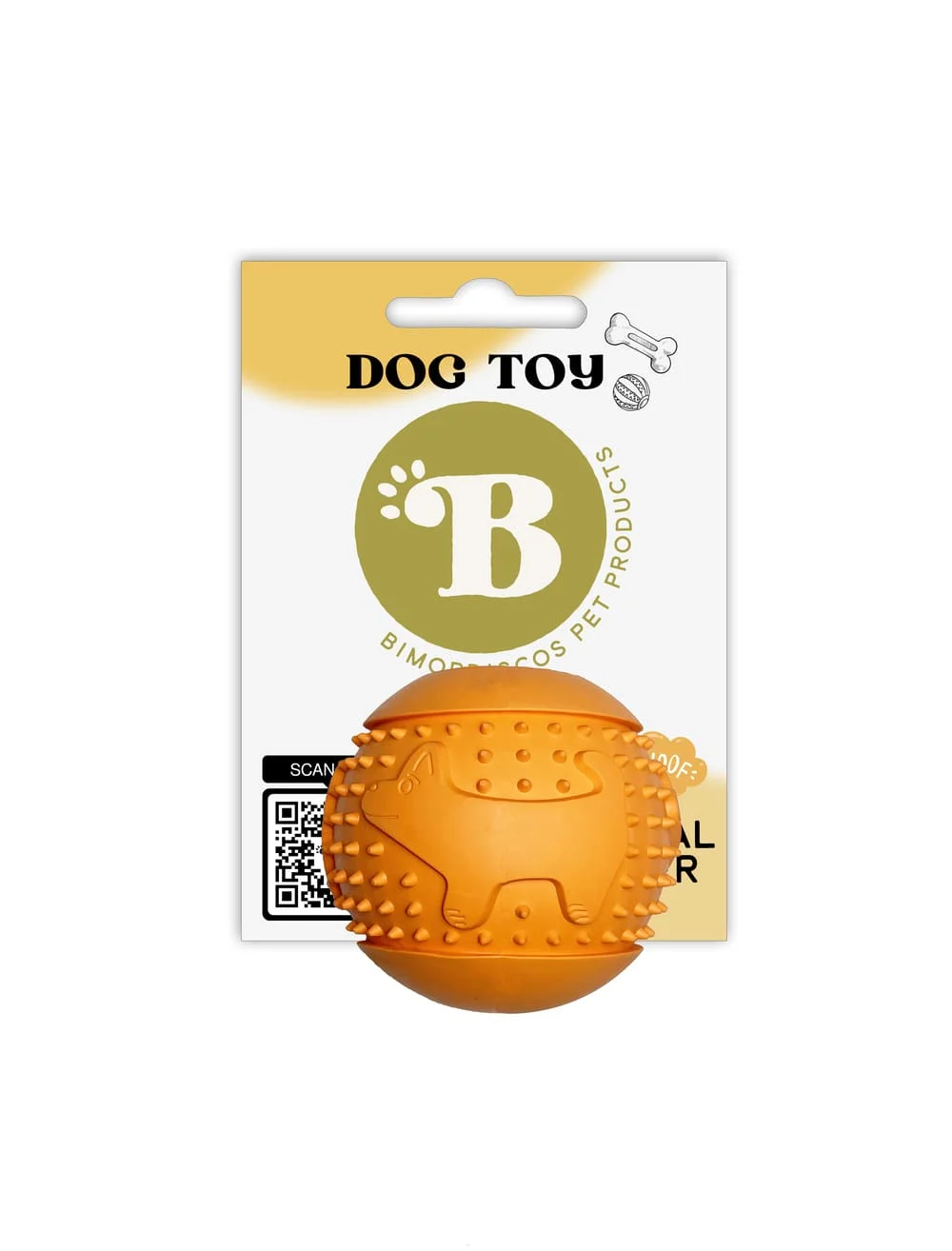 BIMORDISCOS Pelota Portagolosinas FILL BALL para Perros