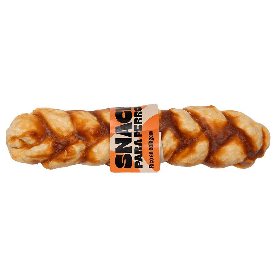 WUAPU SNACK POLLO C/COLAGENO TRENZA L 150gr aprox