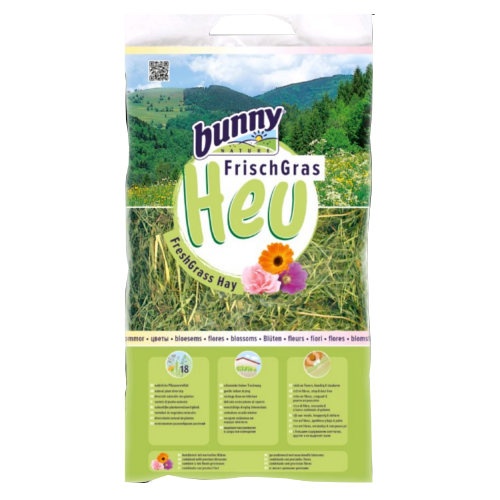 0.5 KG Bunny Fresh Grass Heno con Flores para roedores