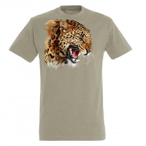 Camiseta Leopard color Beige, , large image number null