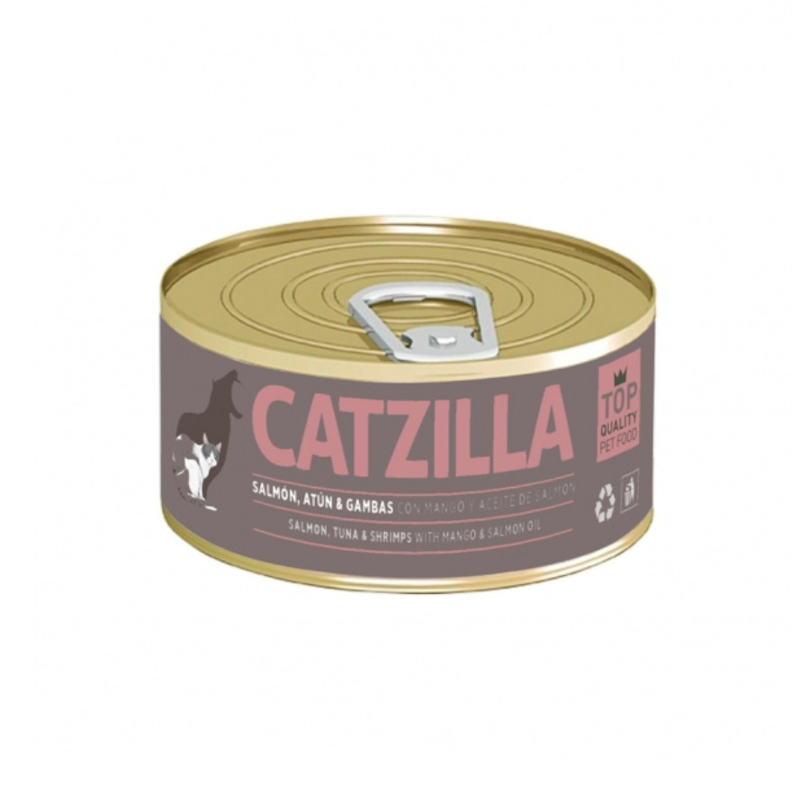 24 latas x 90 g Catzilla pescado lata para gatos ¡Pack ahorro!