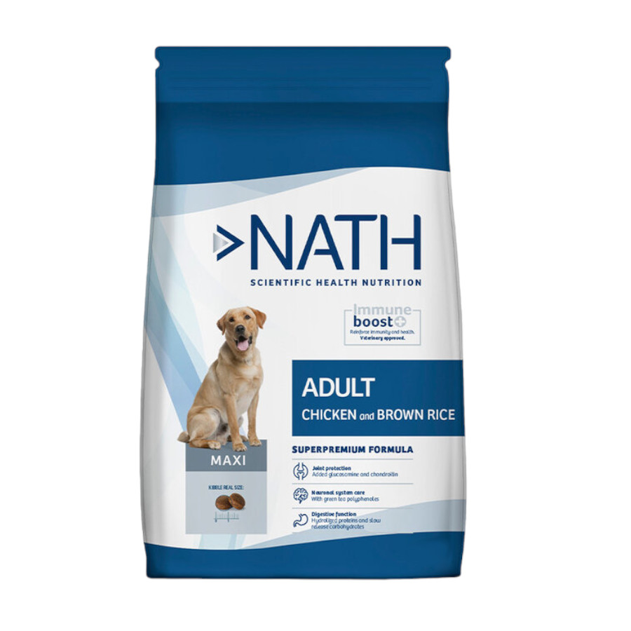 Imagen de Nath Adult Maxi Pollo pienso para perros