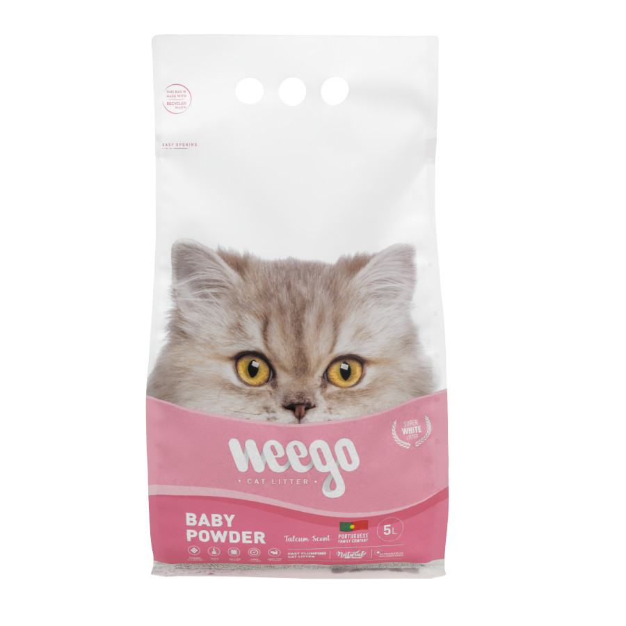 Weego Arena de gato Powder olor Neutro