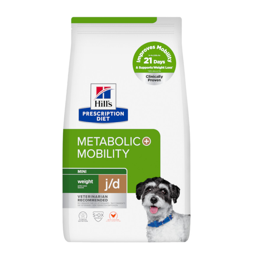 Hill's Prescription Diet Metabolic + Mobility Mini j/d pienso para perros