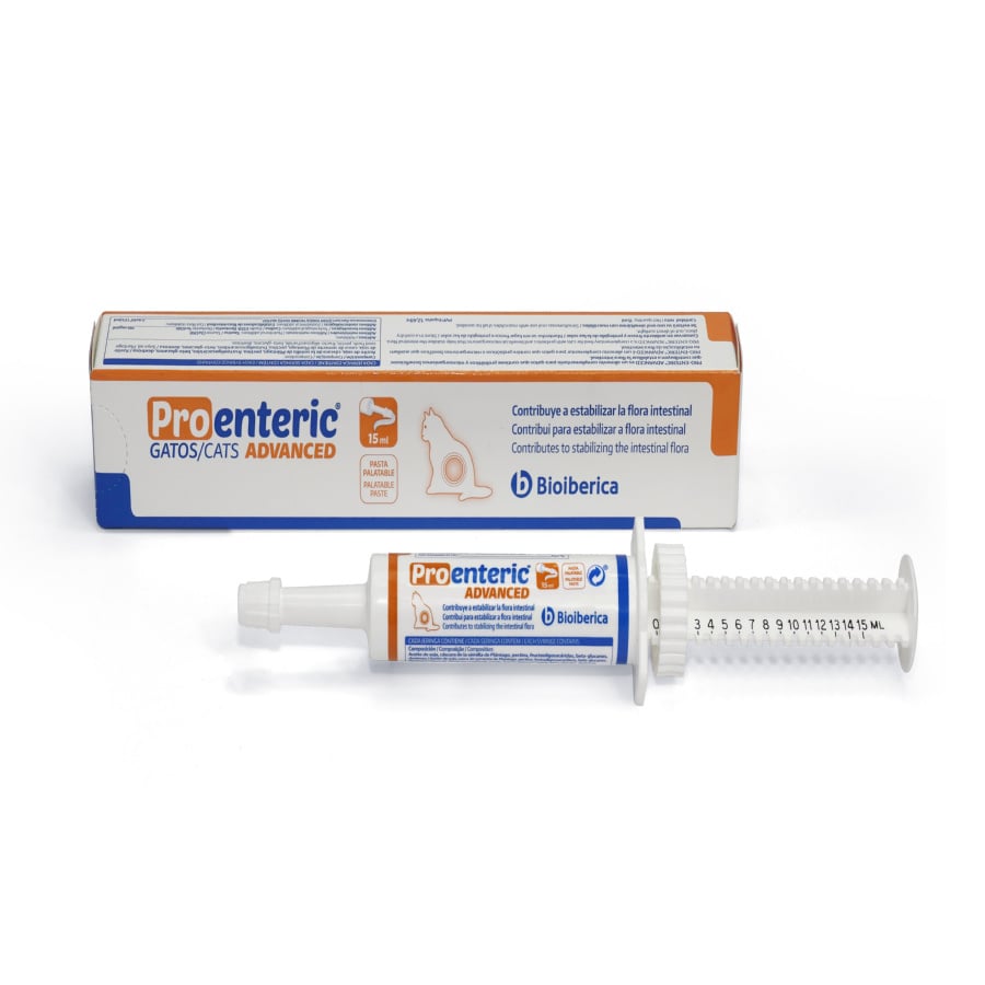 15 ml Bioiberica Pro-Enteric Advanced Probióticos Pasta para gatos
