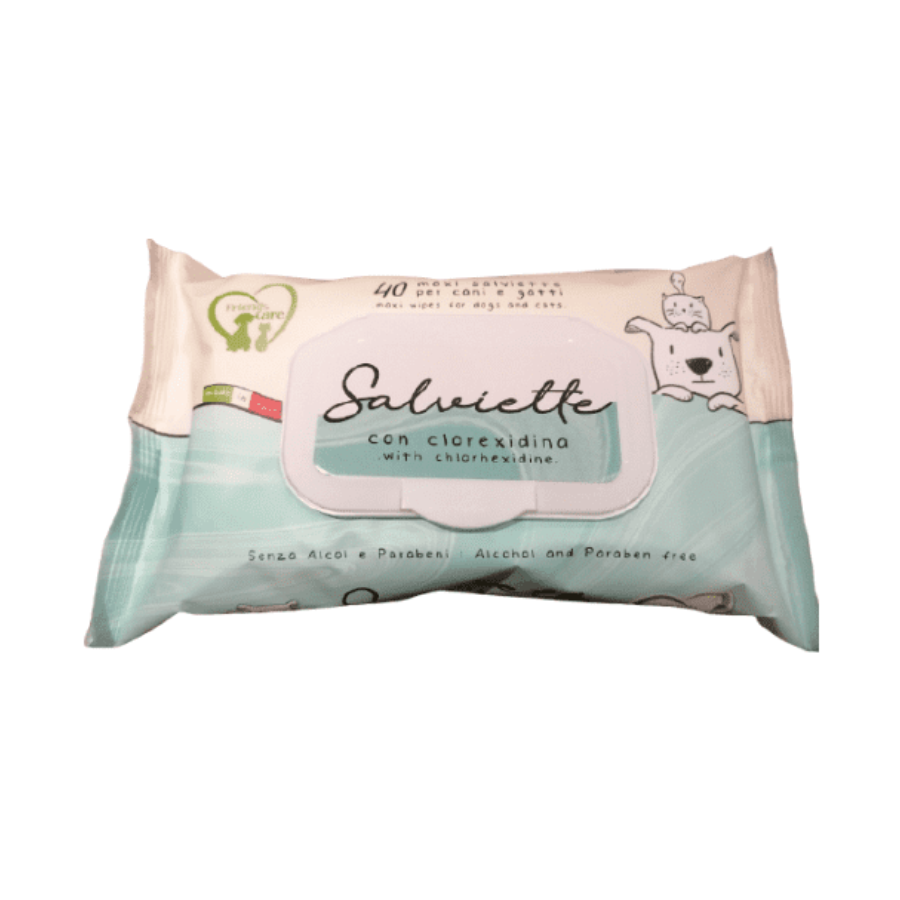 Toallitas Desinfectantes con Clorhexidina Friends Care