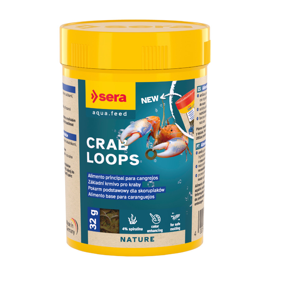 3 KG Sera Crabs Nature alimento para cangrejos