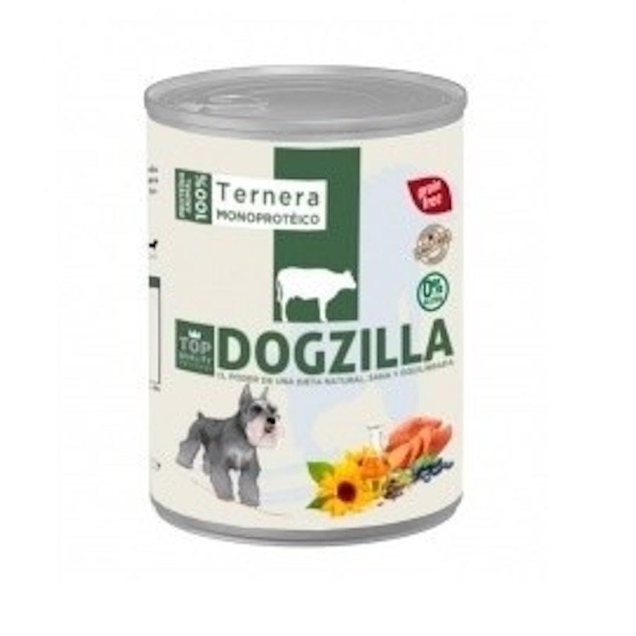 800 g Dogzilla ternera lata para perros
