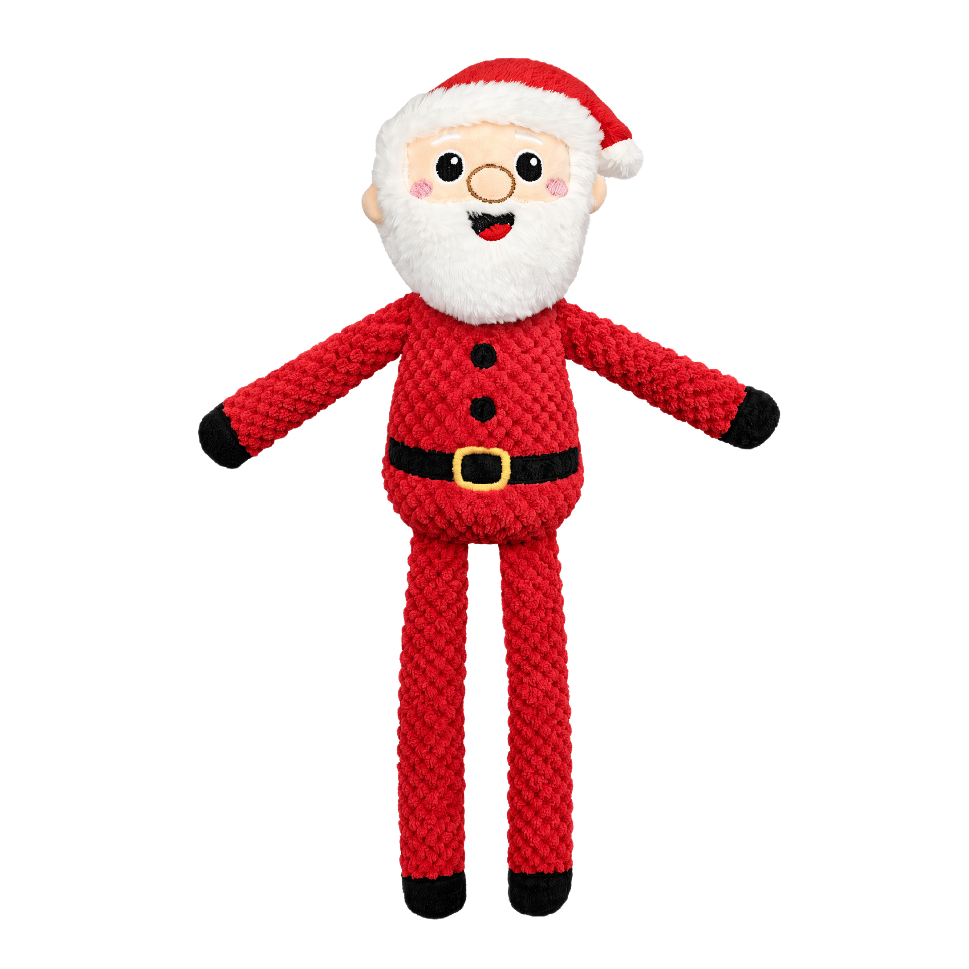 FOFOS | Peluche Resistente de Cuerpo Largo (Papá Noel) (Colección de Navidad) – para Perros