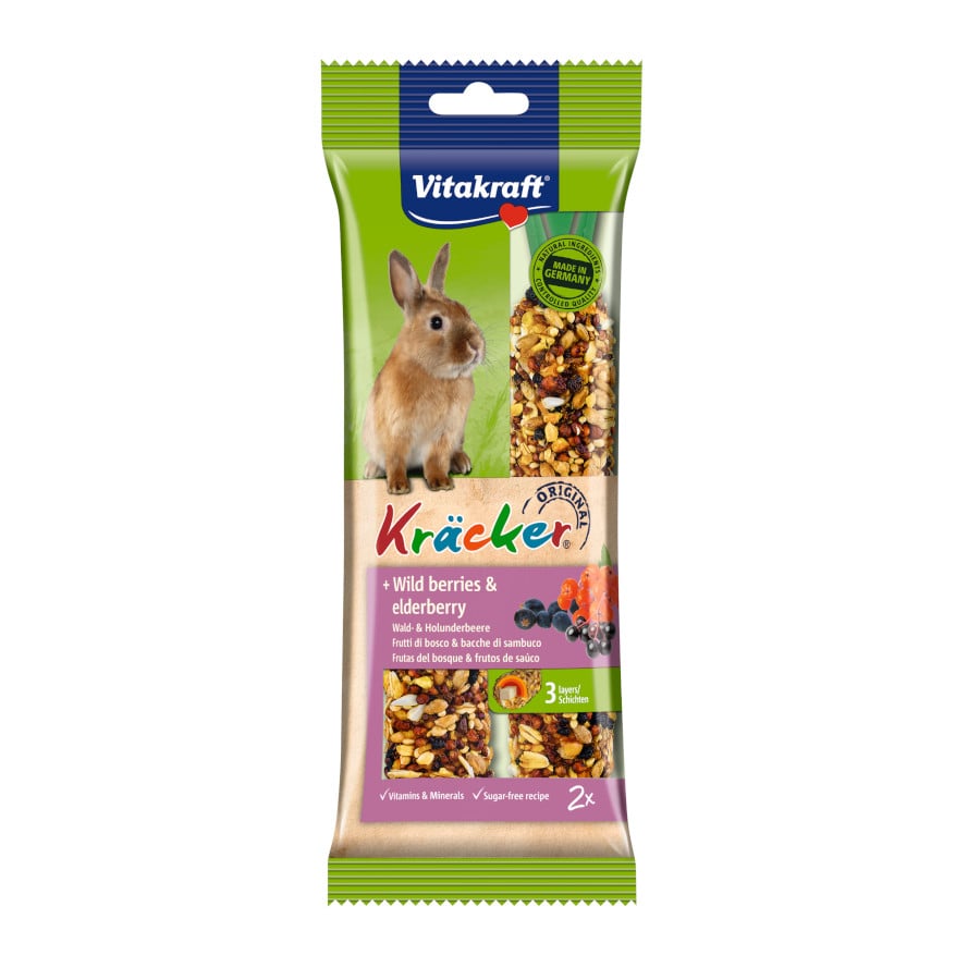 Vitakraft Kräcker de Frutos del Bosque para conejos
