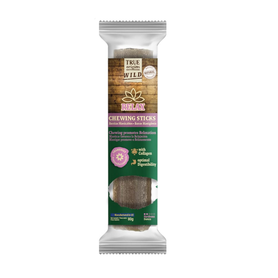True Origins Wild Relax Chewing Sticks Snack para perros