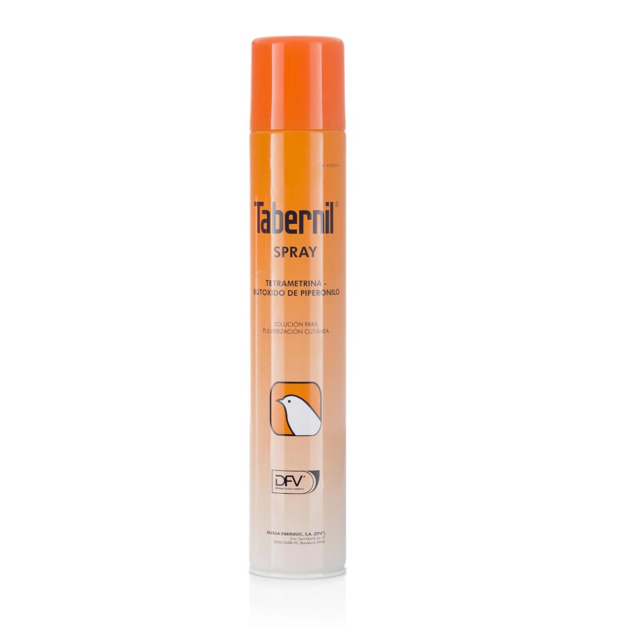 Tabernil spray antiparásitos para pájaros