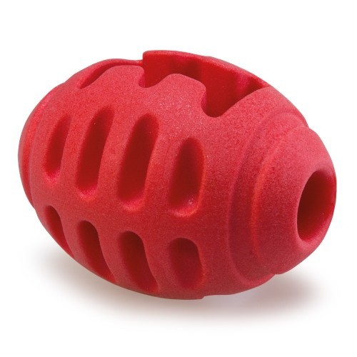 Pelota interactiva snacks rugby Arquivet para perros color Rojo, , large image number null