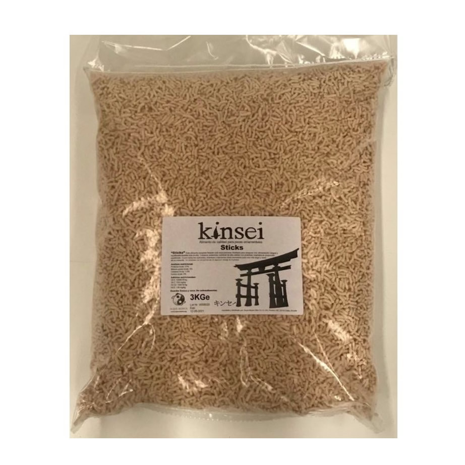 Comida para peces estanque Kinsei Sticks palitos 5mm 3KG