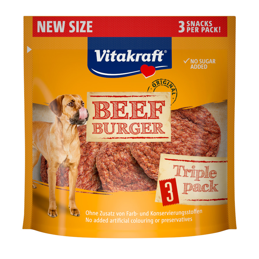 27 g Vitakraft Beef Burger snack para perros