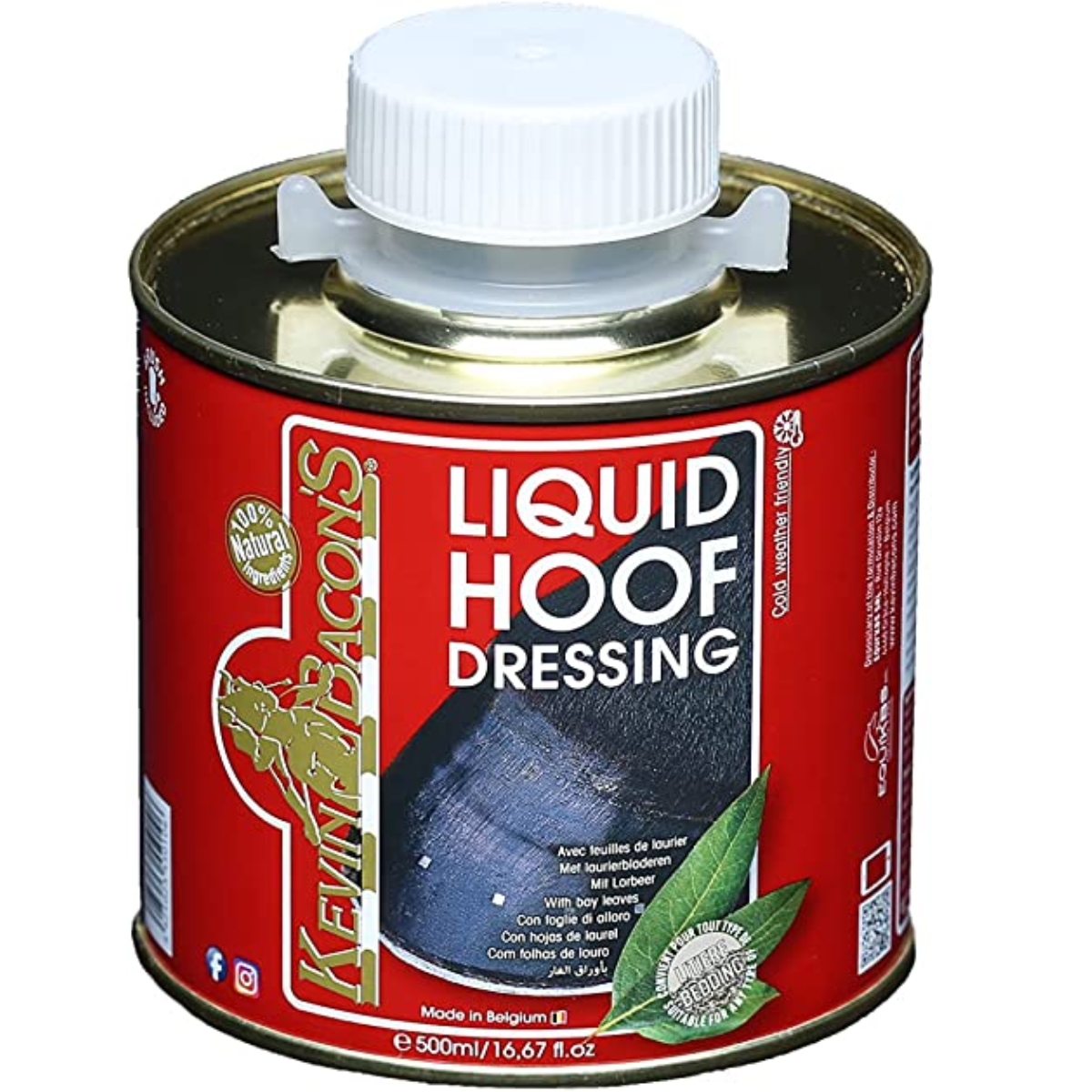 Aceite para cascos Kevin Bacon’s | Equipamiento para el caballo | Producto de Guarnicionería | Tradición artesana | Los Nietos