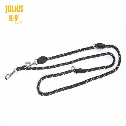 Correa de adiestramiento Julius K9 para perros color Negro