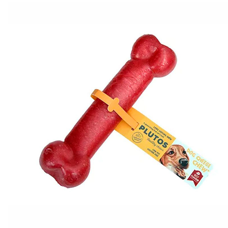 1 hueso x 13.5 cm Plutos Hueso de Queso y Ternera para perros