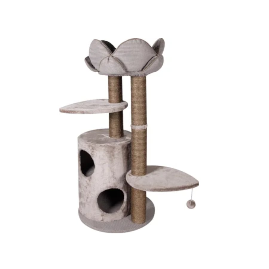 Flamingo Lotus Árbol Rascador Marrón para gatos