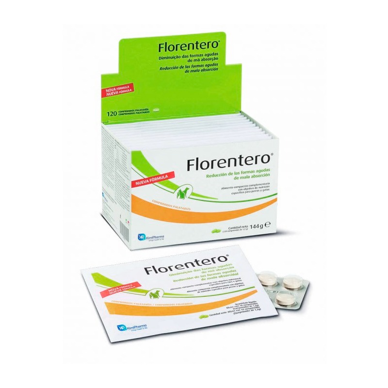 Florentero Para Perros Y Gatos 120 Comprimidos